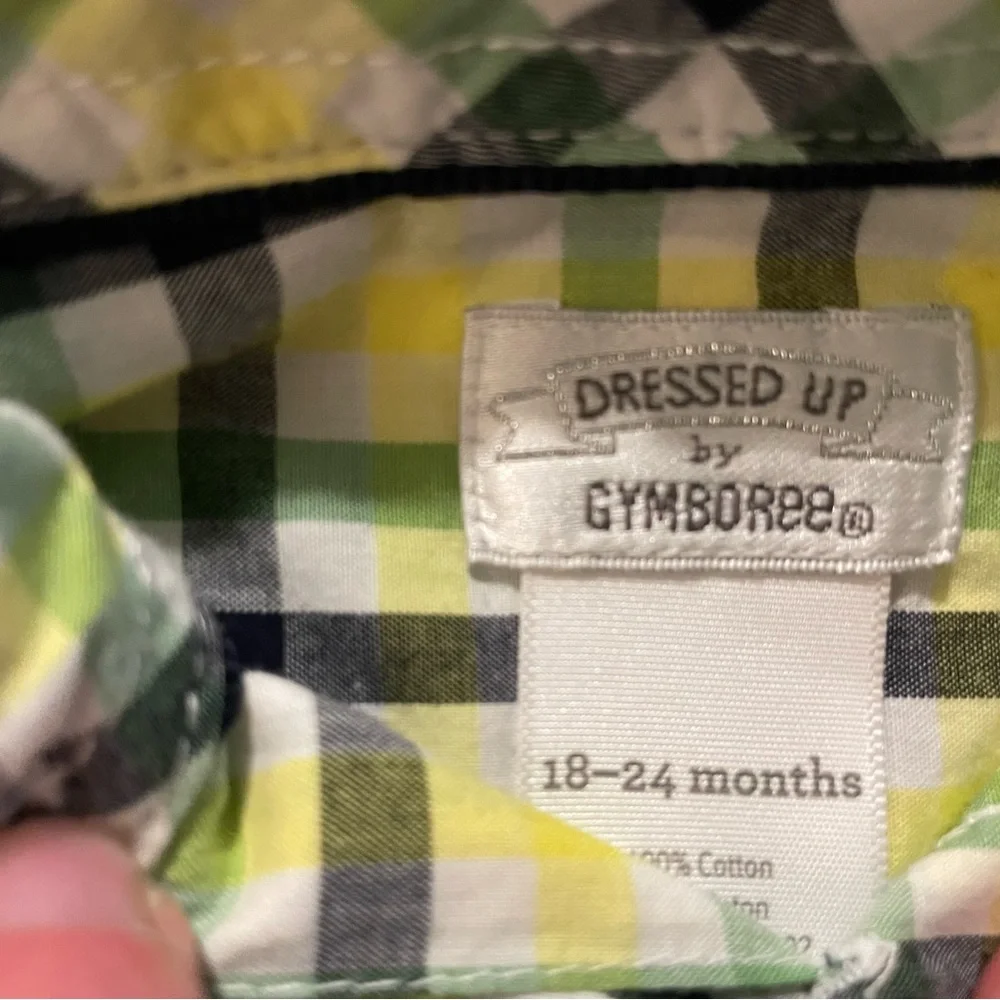 Button Down Collared Shirt Bundle Size 18-24 Months GAP Old Navy Gymboree